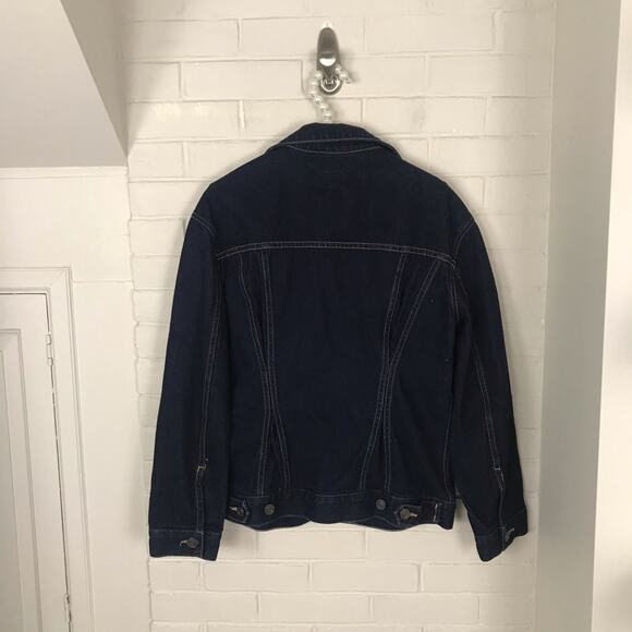 Current/Elliot The Corset Denim Trucker Jacket - Picture 9 of 9